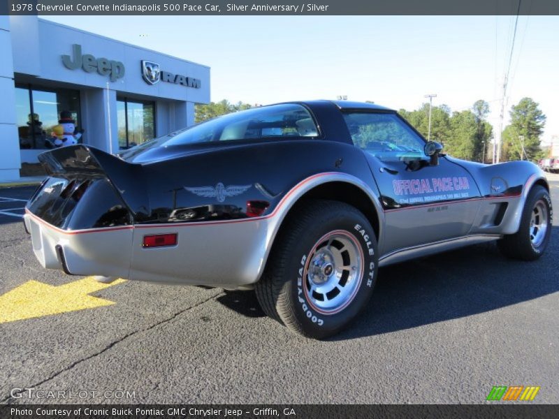 Silver Anniversary / Silver 1978 Chevrolet Corvette Indianapolis 500 Pace Car