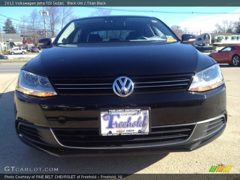 Black Uni / Titan Black 2013 Volkswagen Jetta TDI Sedan