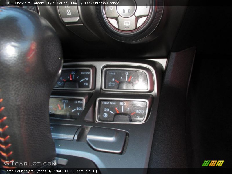 Black / Black/Inferno Orange 2010 Chevrolet Camaro LT/RS Coupe