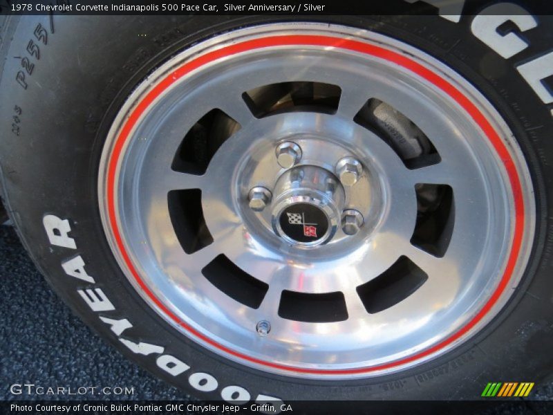  1978 Corvette Indianapolis 500 Pace Car Wheel