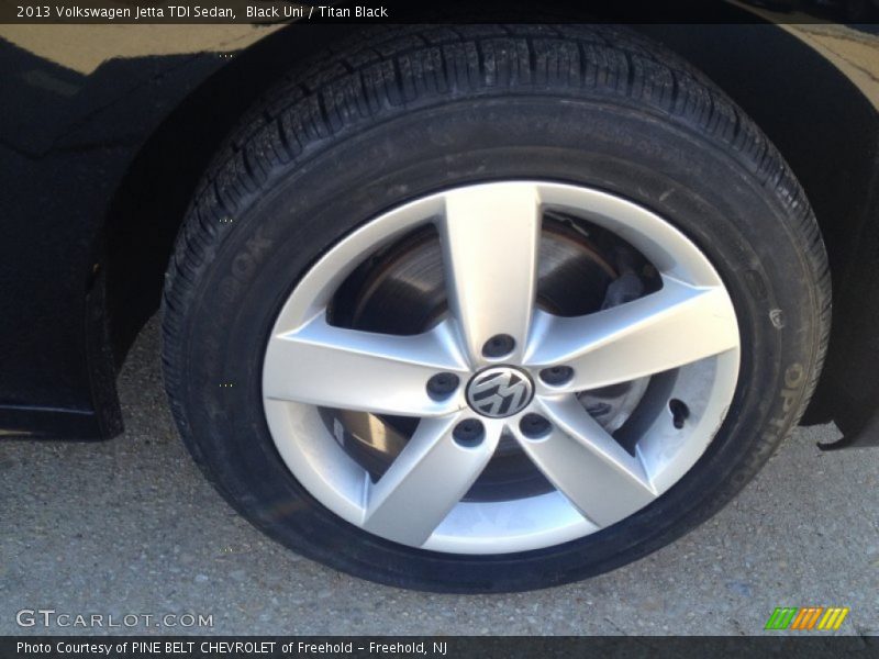Black Uni / Titan Black 2013 Volkswagen Jetta TDI Sedan