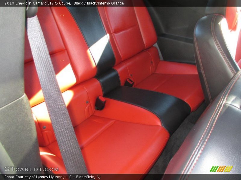 Black / Black/Inferno Orange 2010 Chevrolet Camaro LT/RS Coupe