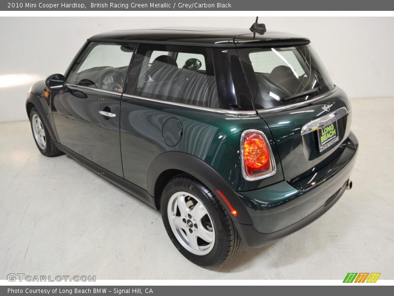 British Racing Green Metallic / Grey/Carbon Black 2010 Mini Cooper Hardtop