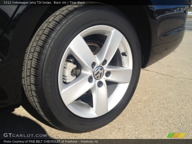 Black Uni / Titan Black 2013 Volkswagen Jetta TDI Sedan