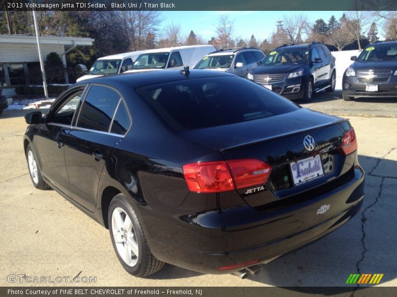 Black Uni / Titan Black 2013 Volkswagen Jetta TDI Sedan
