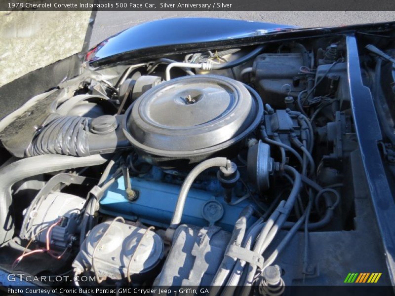  1978 Corvette Indianapolis 500 Pace Car Engine - 5.7 Liter OHV 16-Valve L82 V8