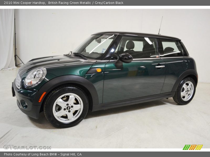 British Racing Green Metallic / Grey/Carbon Black 2010 Mini Cooper Hardtop