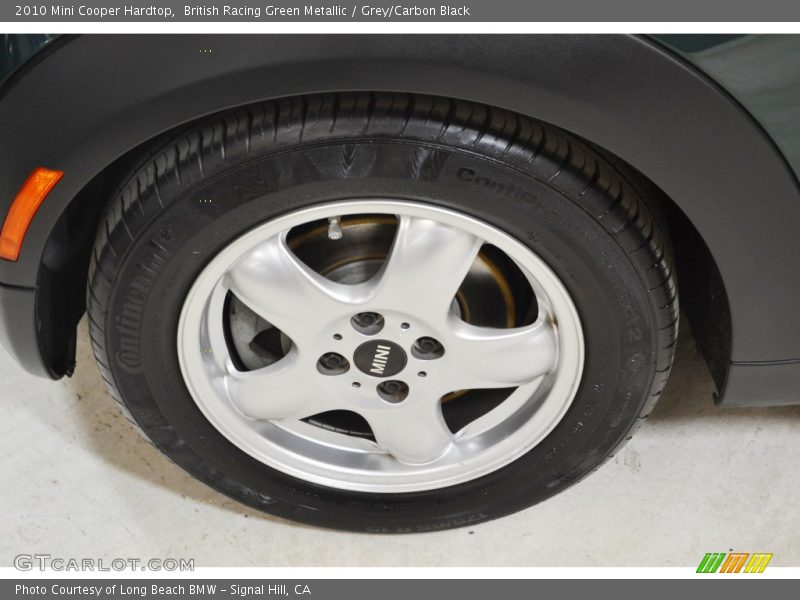 British Racing Green Metallic / Grey/Carbon Black 2010 Mini Cooper Hardtop