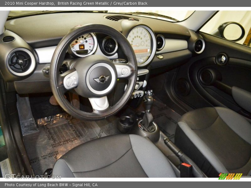 British Racing Green Metallic / Grey/Carbon Black 2010 Mini Cooper Hardtop