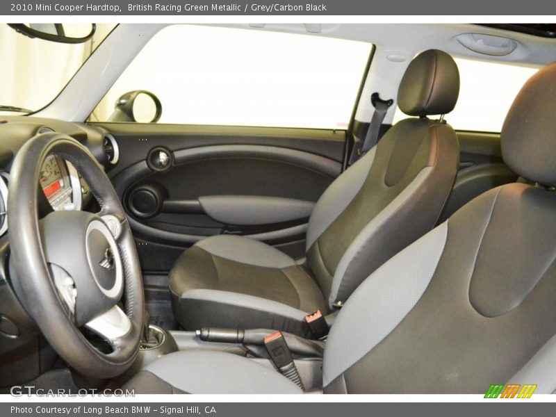 British Racing Green Metallic / Grey/Carbon Black 2010 Mini Cooper Hardtop