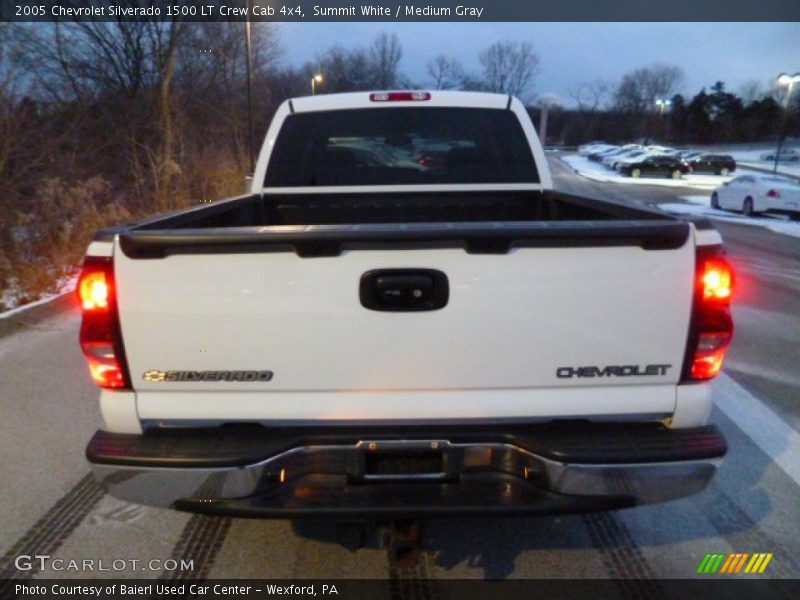 Summit White / Medium Gray 2005 Chevrolet Silverado 1500 LT Crew Cab 4x4