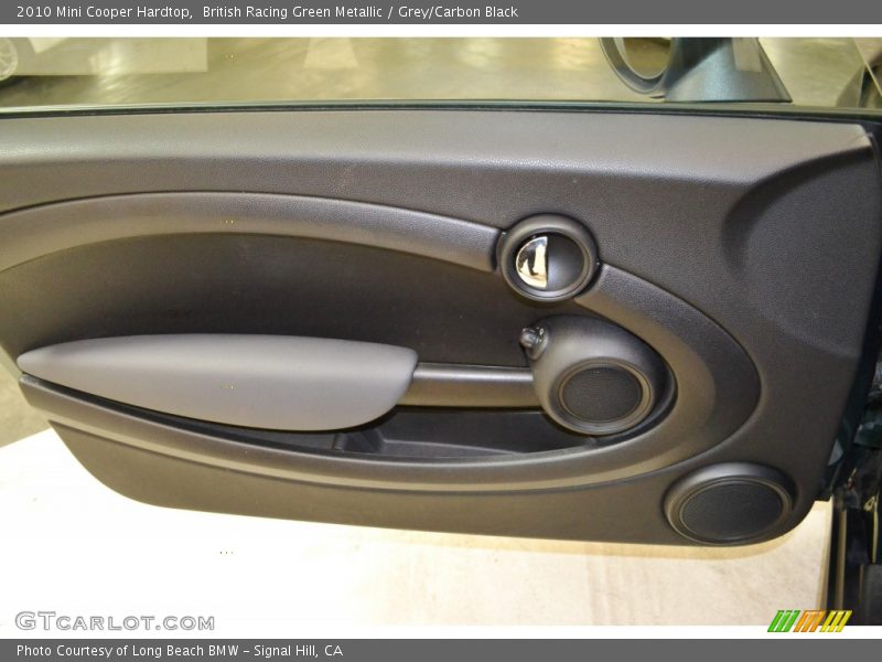 British Racing Green Metallic / Grey/Carbon Black 2010 Mini Cooper Hardtop