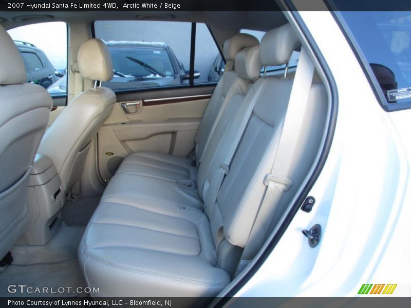 Arctic White / Beige 2007 Hyundai Santa Fe Limited 4WD