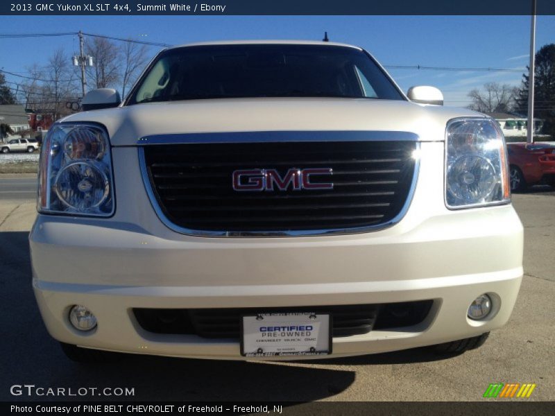 Summit White / Ebony 2013 GMC Yukon XL SLT 4x4