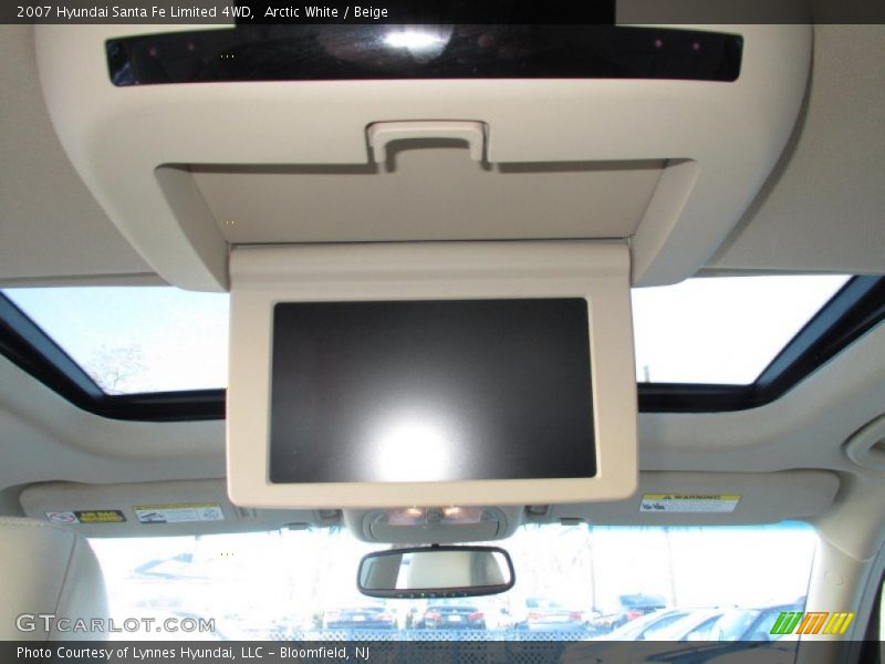 Arctic White / Beige 2007 Hyundai Santa Fe Limited 4WD