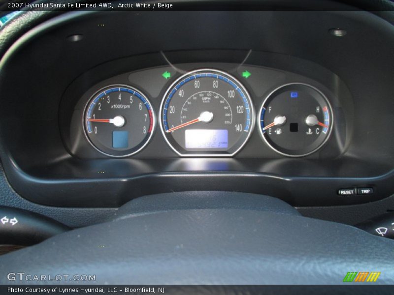 Arctic White / Beige 2007 Hyundai Santa Fe Limited 4WD