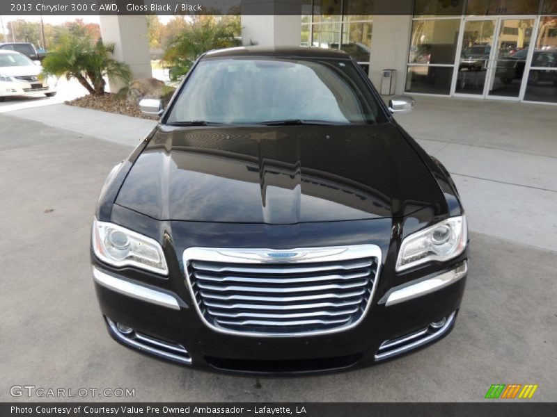 Gloss Black / Black 2013 Chrysler 300 C AWD