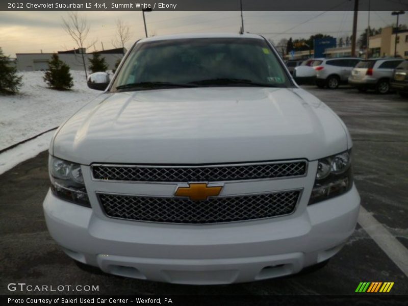Summit White / Ebony 2012 Chevrolet Suburban LS 4x4