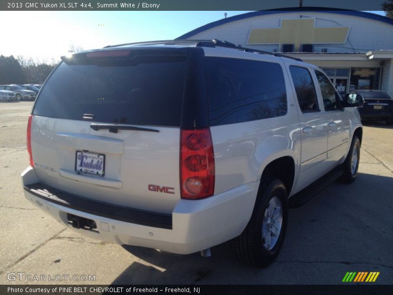 Summit White / Ebony 2013 GMC Yukon XL SLT 4x4