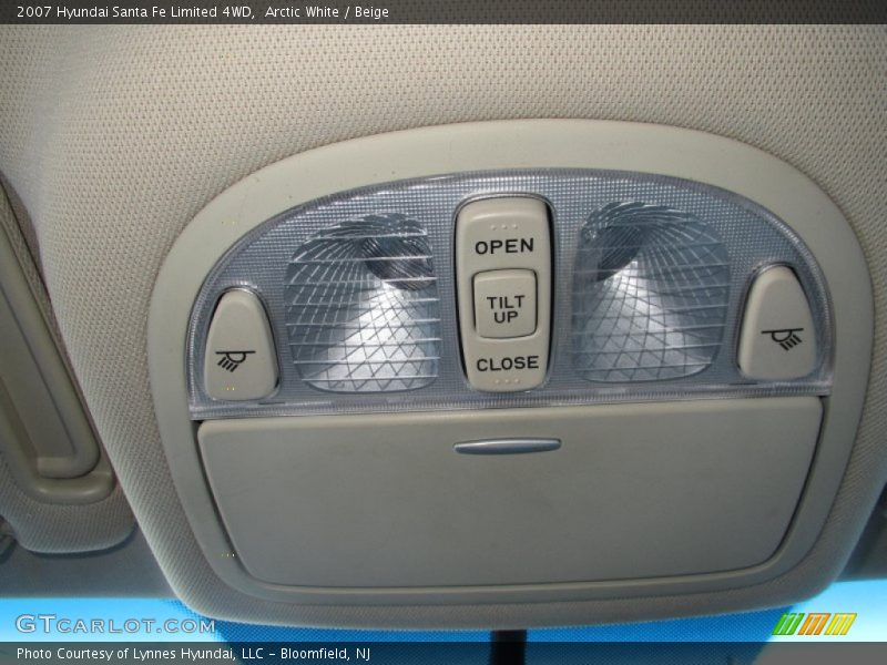 Arctic White / Beige 2007 Hyundai Santa Fe Limited 4WD