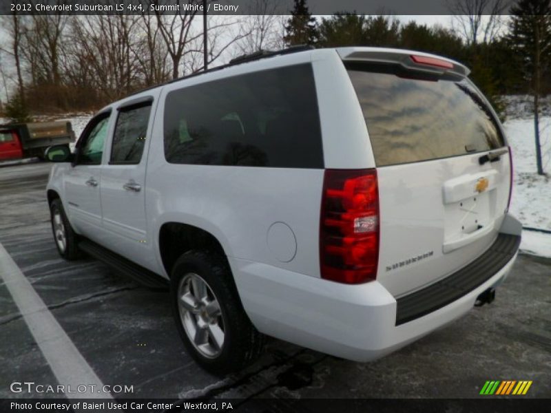 Summit White / Ebony 2012 Chevrolet Suburban LS 4x4