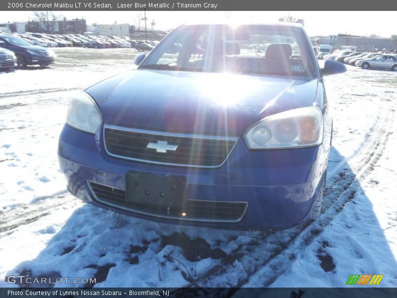 Laser Blue Metallic / Titanium Gray 2006 Chevrolet Malibu LT V6 Sedan