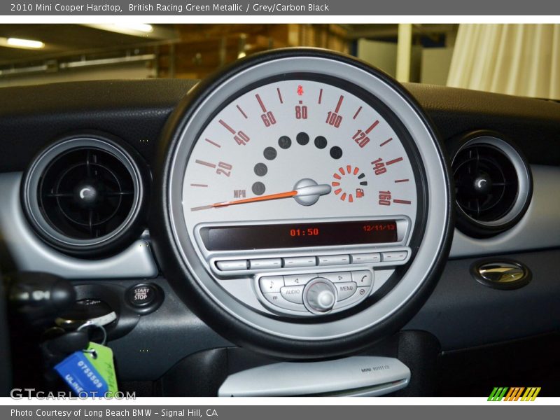 British Racing Green Metallic / Grey/Carbon Black 2010 Mini Cooper Hardtop