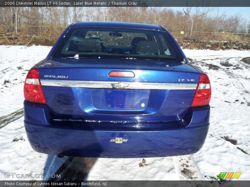 Laser Blue Metallic / Titanium Gray 2006 Chevrolet Malibu LT V6 Sedan