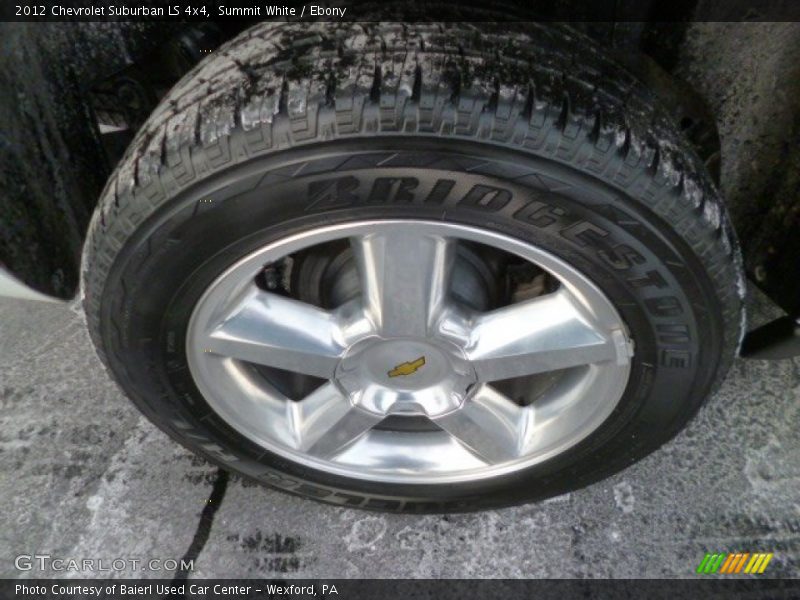 Summit White / Ebony 2012 Chevrolet Suburban LS 4x4
