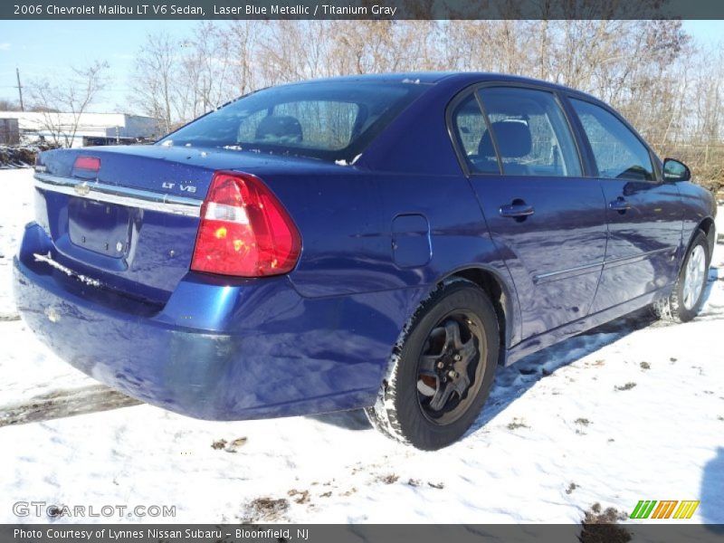 Laser Blue Metallic / Titanium Gray 2006 Chevrolet Malibu LT V6 Sedan
