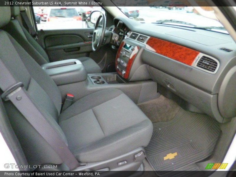 Summit White / Ebony 2012 Chevrolet Suburban LS 4x4
