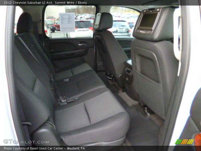 Summit White / Ebony 2012 Chevrolet Suburban LS 4x4