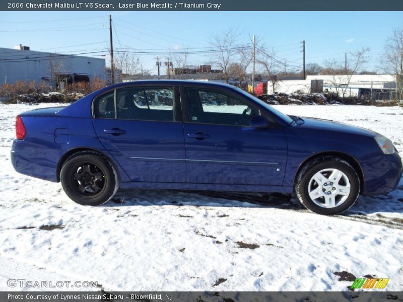 Laser Blue Metallic / Titanium Gray 2006 Chevrolet Malibu LT V6 Sedan