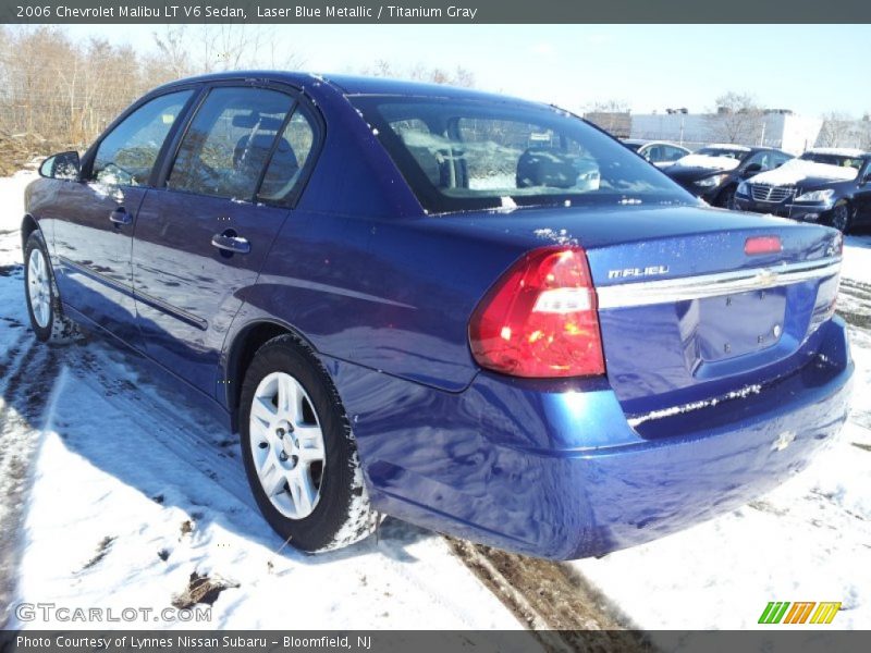 Laser Blue Metallic / Titanium Gray 2006 Chevrolet Malibu LT V6 Sedan