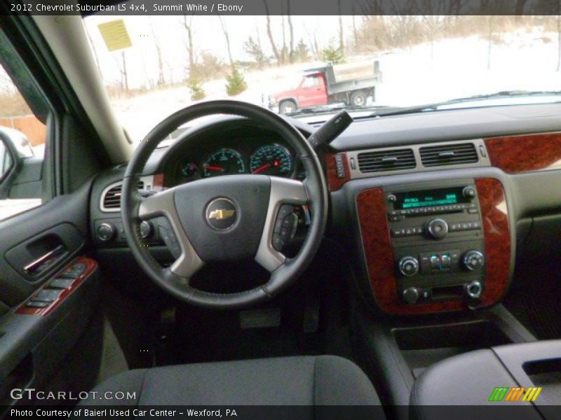 Summit White / Ebony 2012 Chevrolet Suburban LS 4x4
