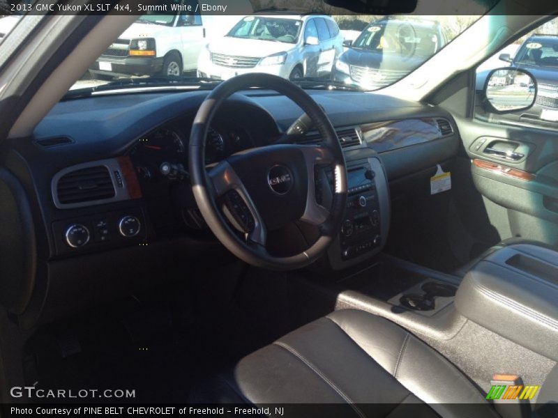 Summit White / Ebony 2013 GMC Yukon XL SLT 4x4