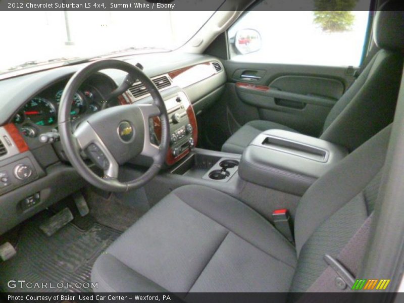 Summit White / Ebony 2012 Chevrolet Suburban LS 4x4