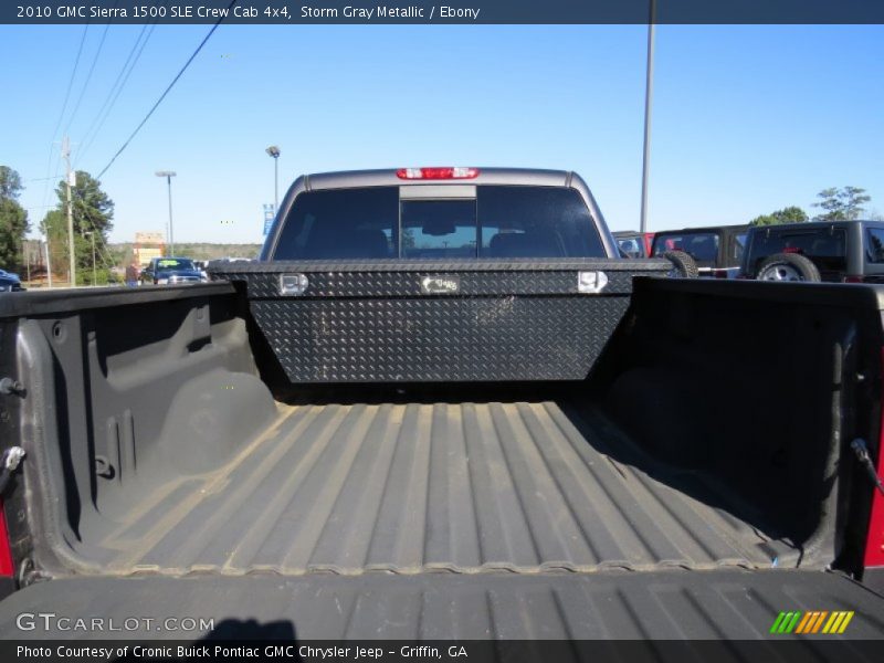 Storm Gray Metallic / Ebony 2010 GMC Sierra 1500 SLE Crew Cab 4x4