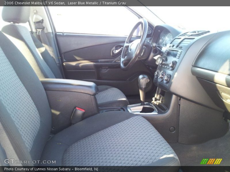 Laser Blue Metallic / Titanium Gray 2006 Chevrolet Malibu LT V6 Sedan