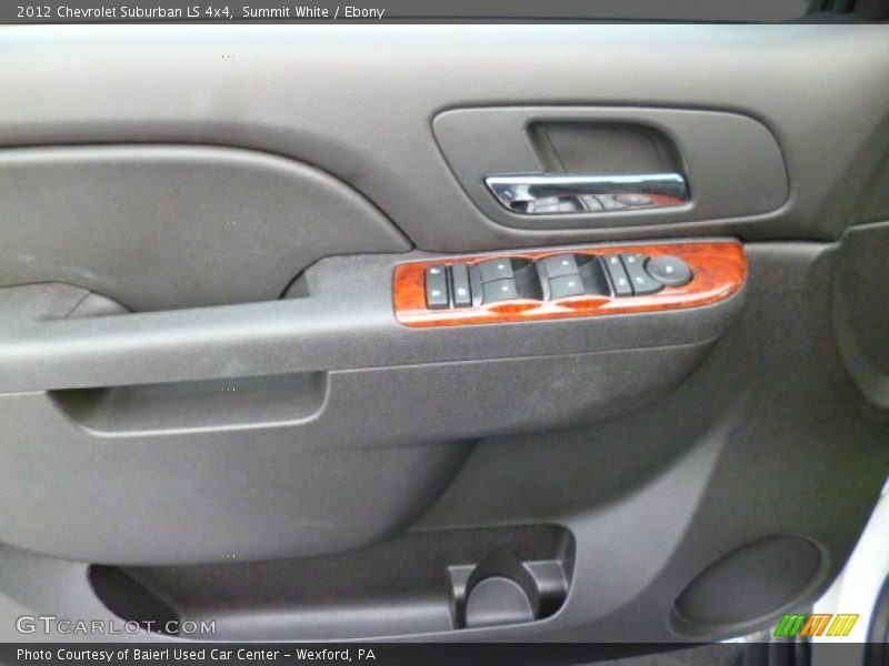 Summit White / Ebony 2012 Chevrolet Suburban LS 4x4