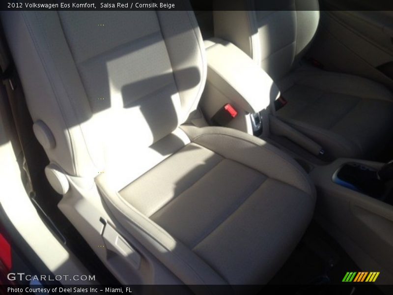 Salsa Red / Cornsilk Beige 2012 Volkswagen Eos Komfort
