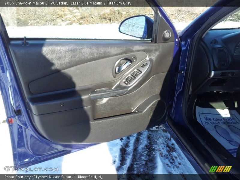 Laser Blue Metallic / Titanium Gray 2006 Chevrolet Malibu LT V6 Sedan