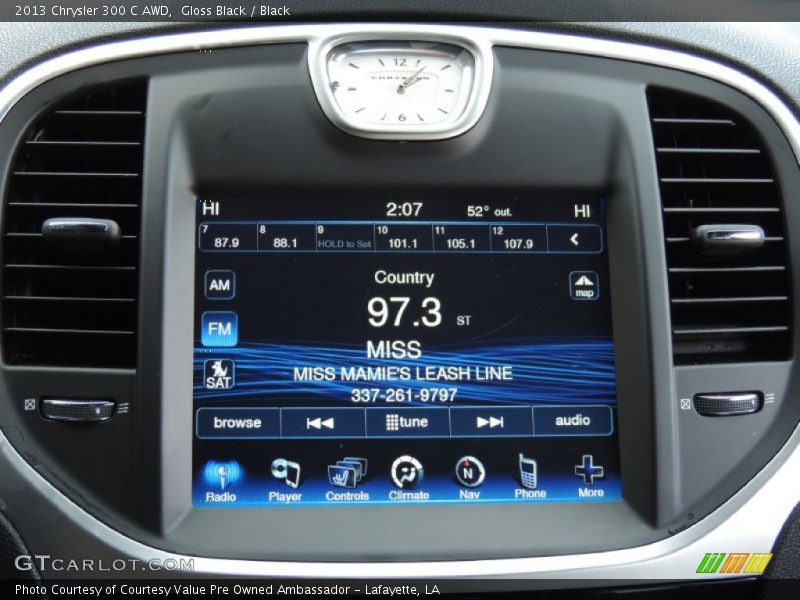 Gloss Black / Black 2013 Chrysler 300 C AWD