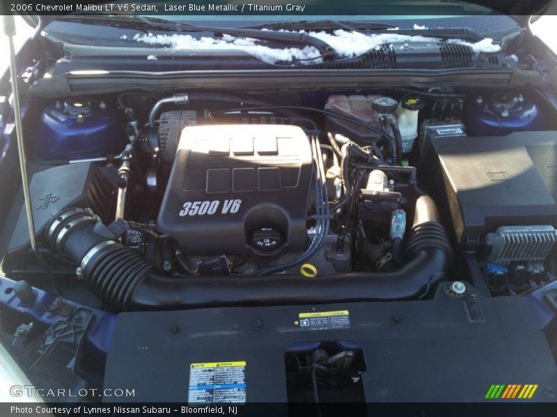 Laser Blue Metallic / Titanium Gray 2006 Chevrolet Malibu LT V6 Sedan