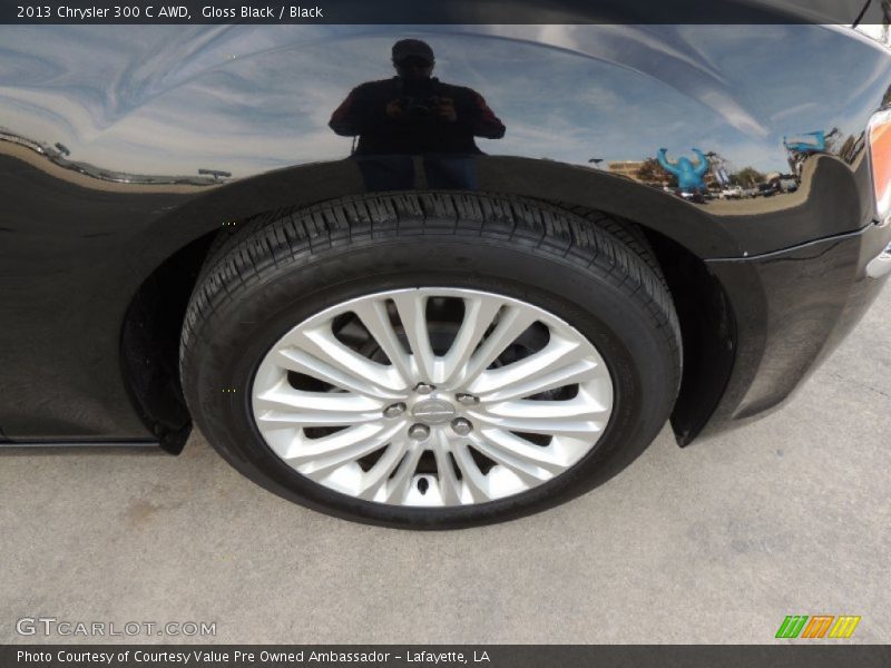 Gloss Black / Black 2013 Chrysler 300 C AWD