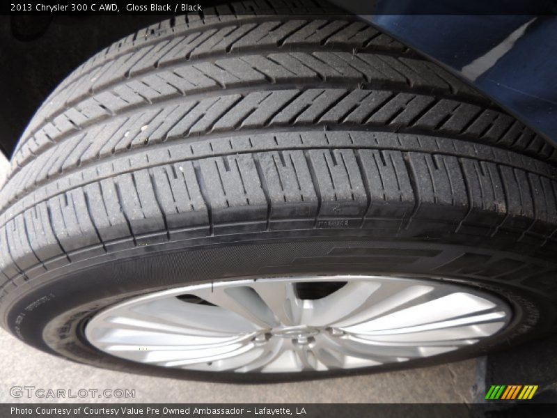 Gloss Black / Black 2013 Chrysler 300 C AWD