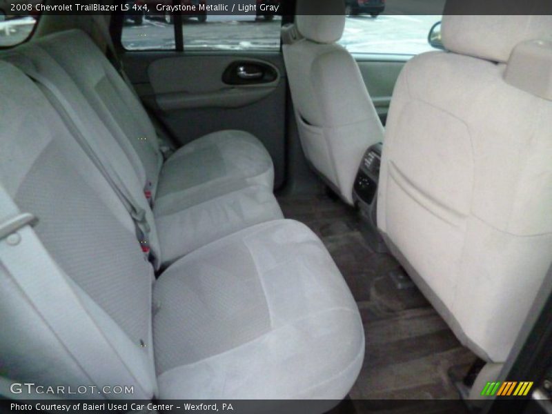 Graystone Metallic / Light Gray 2008 Chevrolet TrailBlazer LS 4x4