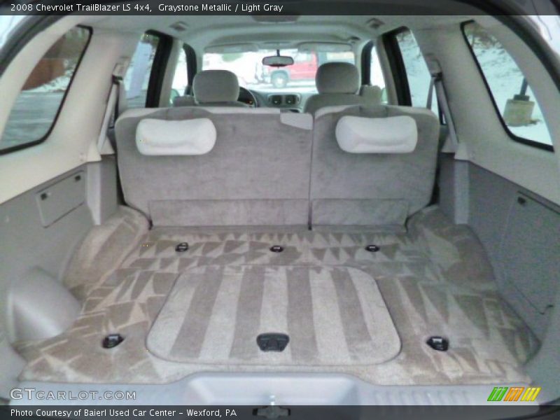 Graystone Metallic / Light Gray 2008 Chevrolet TrailBlazer LS 4x4