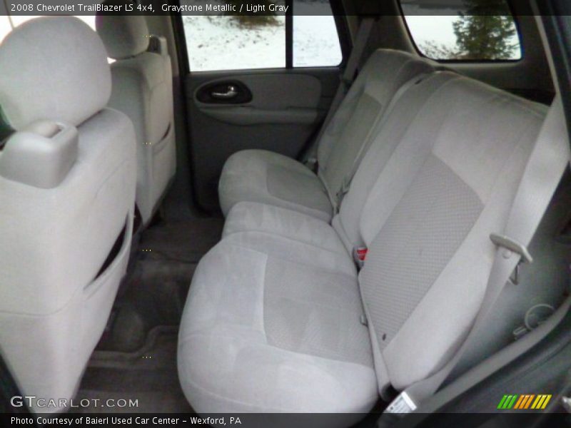 Graystone Metallic / Light Gray 2008 Chevrolet TrailBlazer LS 4x4