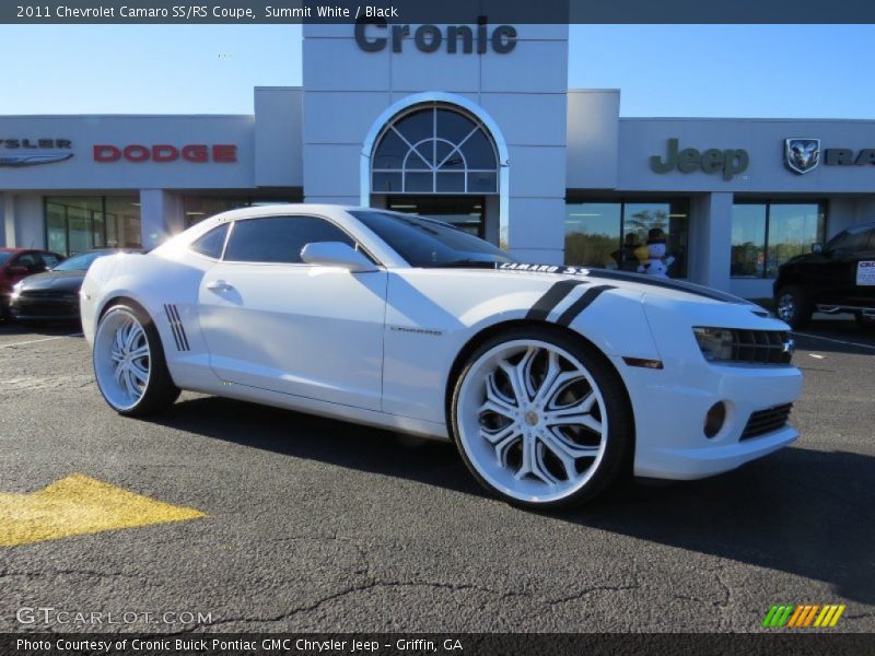 Summit White / Black 2011 Chevrolet Camaro SS/RS Coupe
